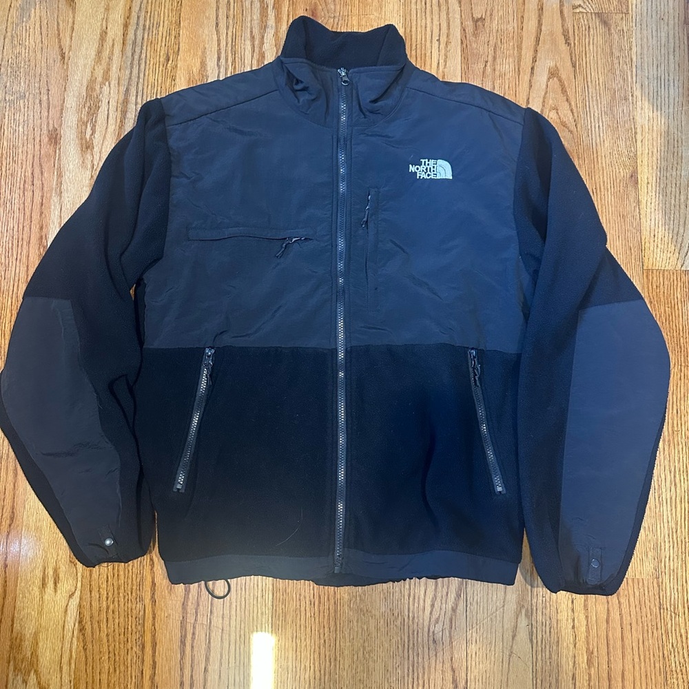 Black North Face zip up